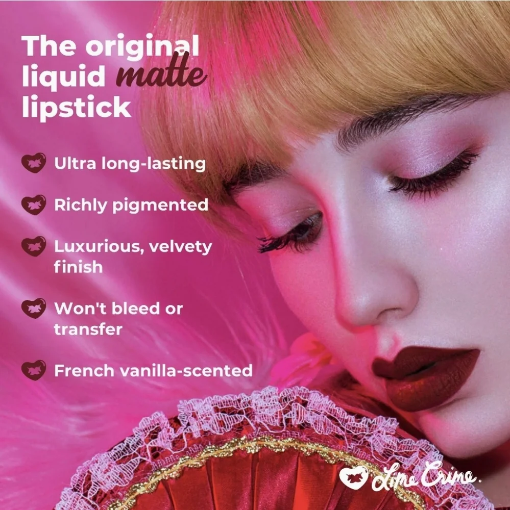 Vibe | Velvetine Liquid Lip | Lime Crime | Brand New in Box | Authentic - Picture 7 of 16